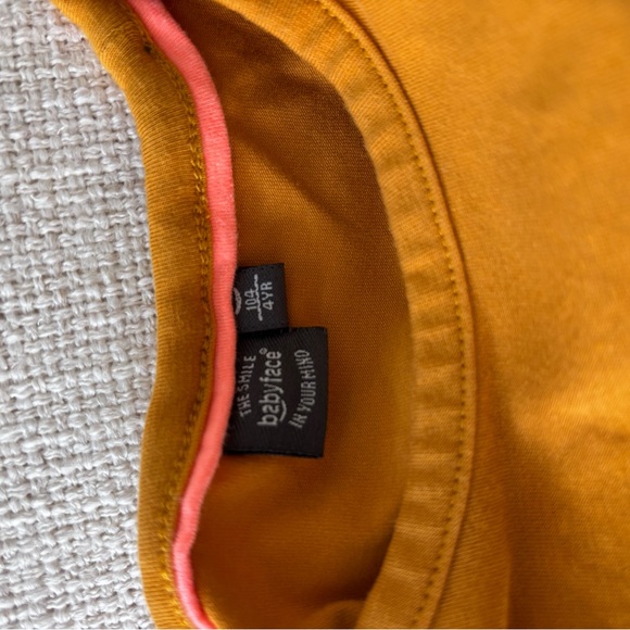 Mustard Long-Sleeve Graphic Tee - Picture 4 of 4